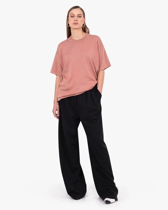 Women's Oasi Maxi Tee - Blush