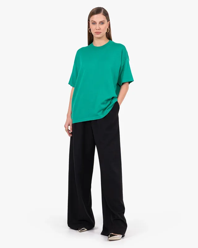 Women's Oasi Maxi Tee - Green