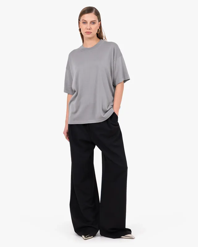 Women's Oasi Maxi Tee - Grey