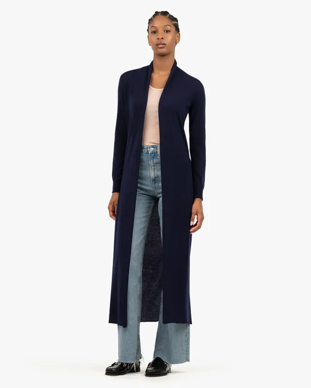 Stresa Long Cardigan - Blue