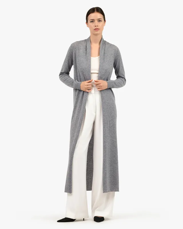 Stresa Long Cardigan - Grey