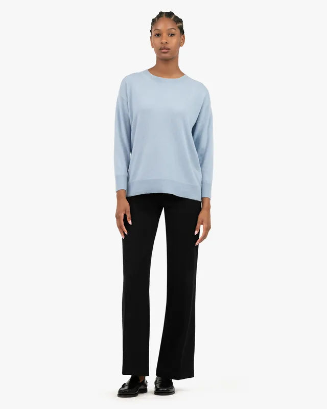 Velia Maxi Sweater - Light Blue