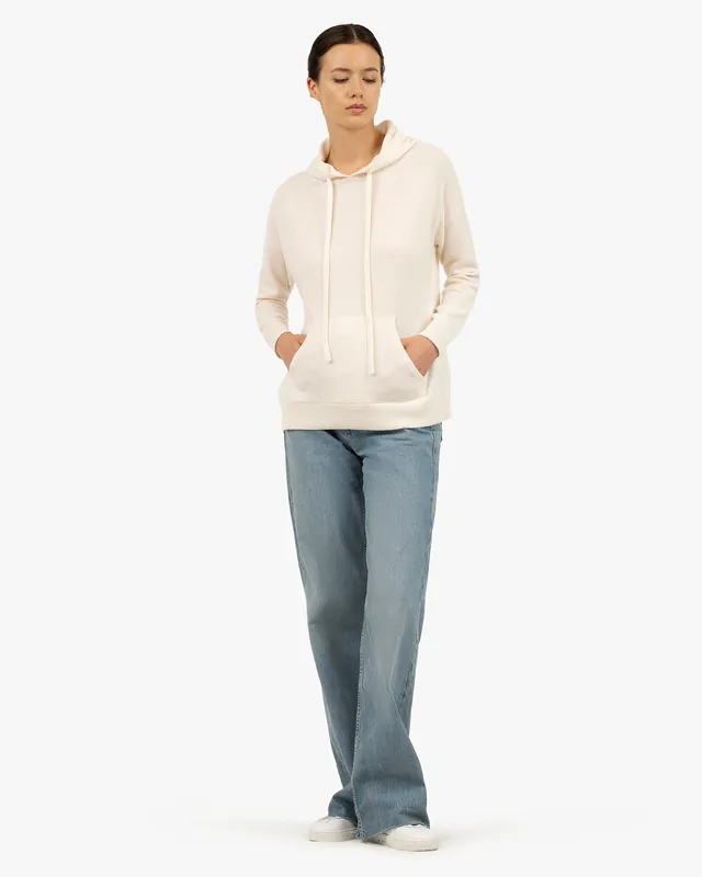Women's Velia Maxi Hoodie - White