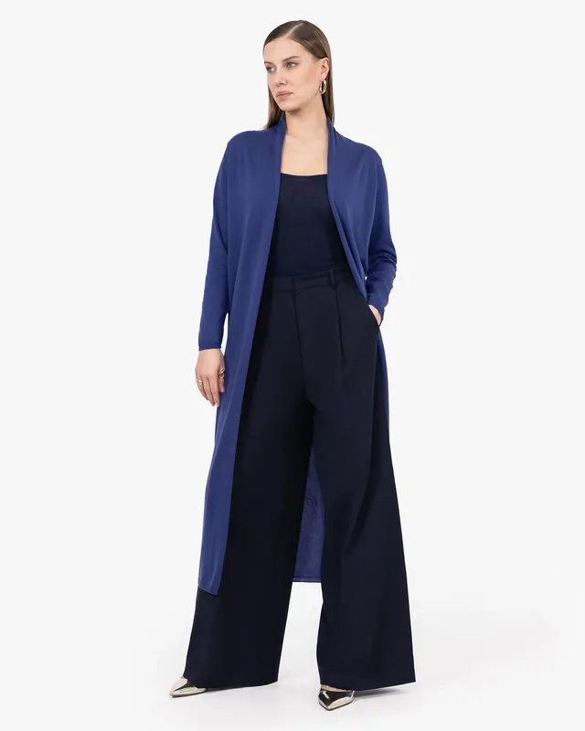 Oasi Long Cardigan - Blue
