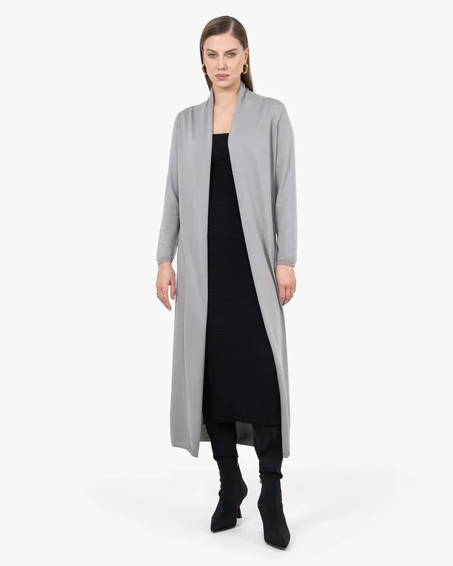 Oasi Long Cardigan - Grey