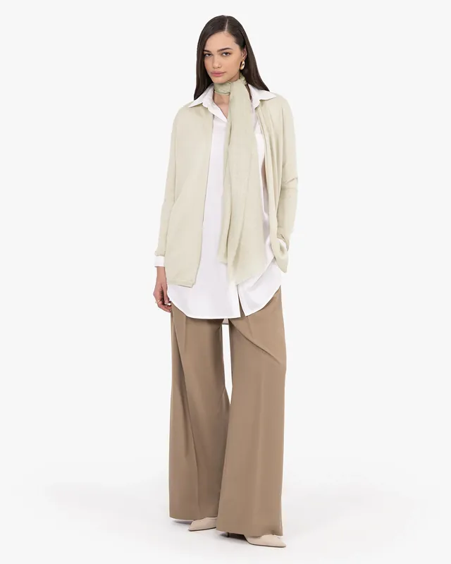 Oasi Open Cardigan - Beige