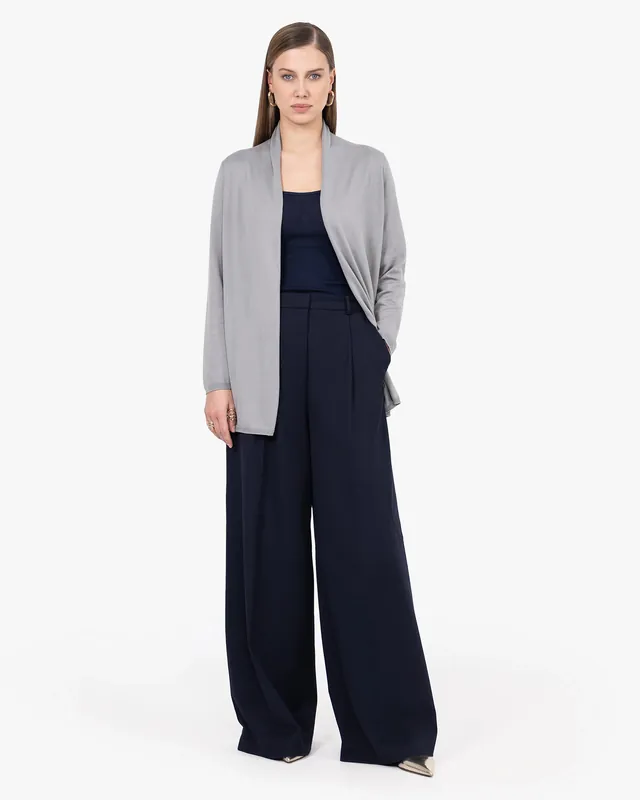 Oasi Open Cardigan - Grey