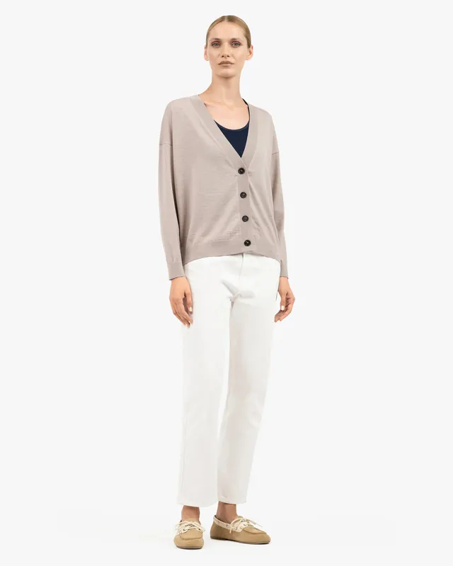 Seraphine Maxi Cardigan - Beige