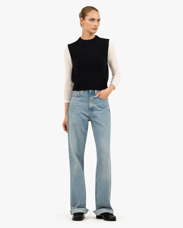 Sorapis Cropped Vest - Black