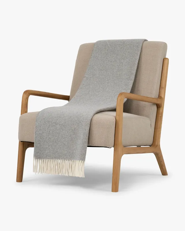 Merano Throw - Grey