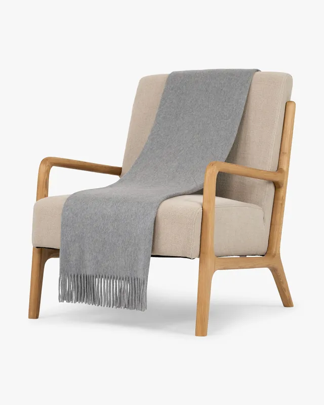 Sydney Throw Blanket - Grey