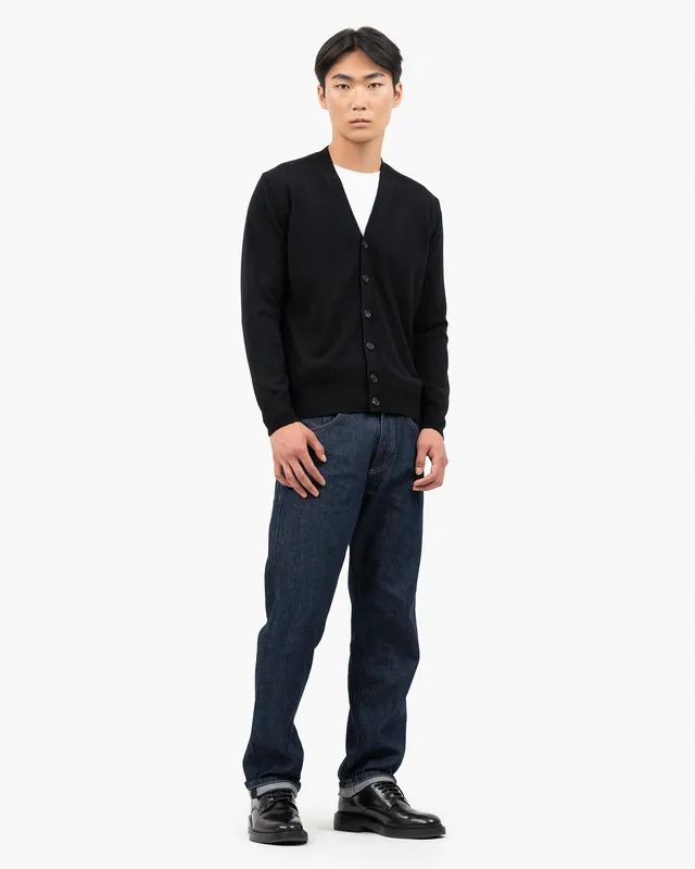 Men's Classic Cardigan - Black
