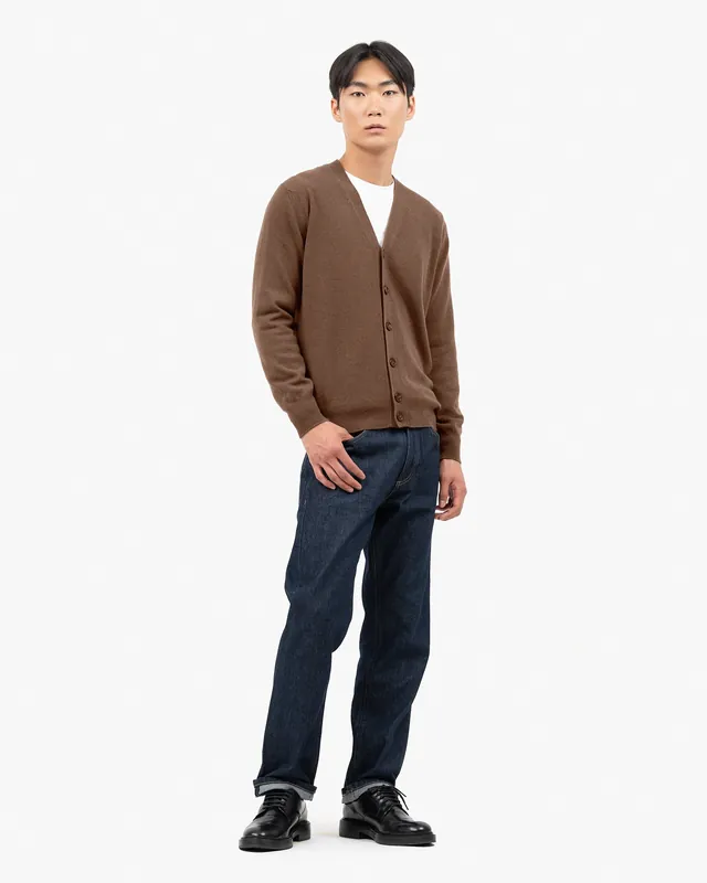 Men's Classic Cardigan - Brown