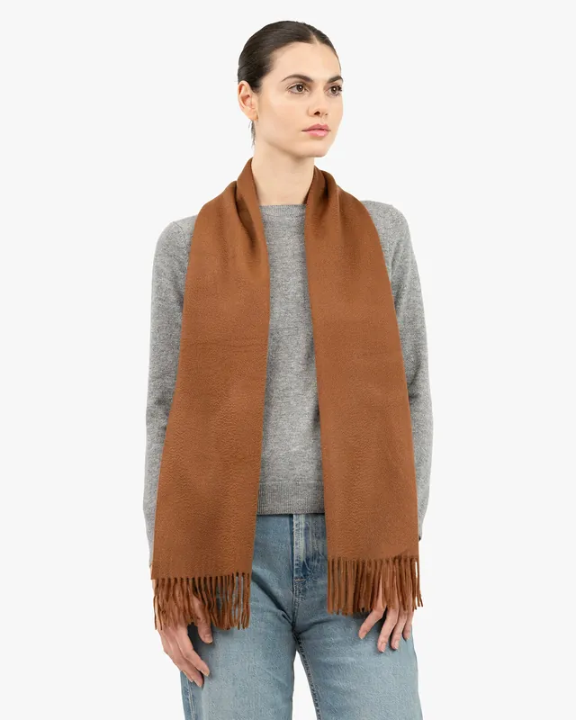 Women's Courmayeur Scarf - Brown