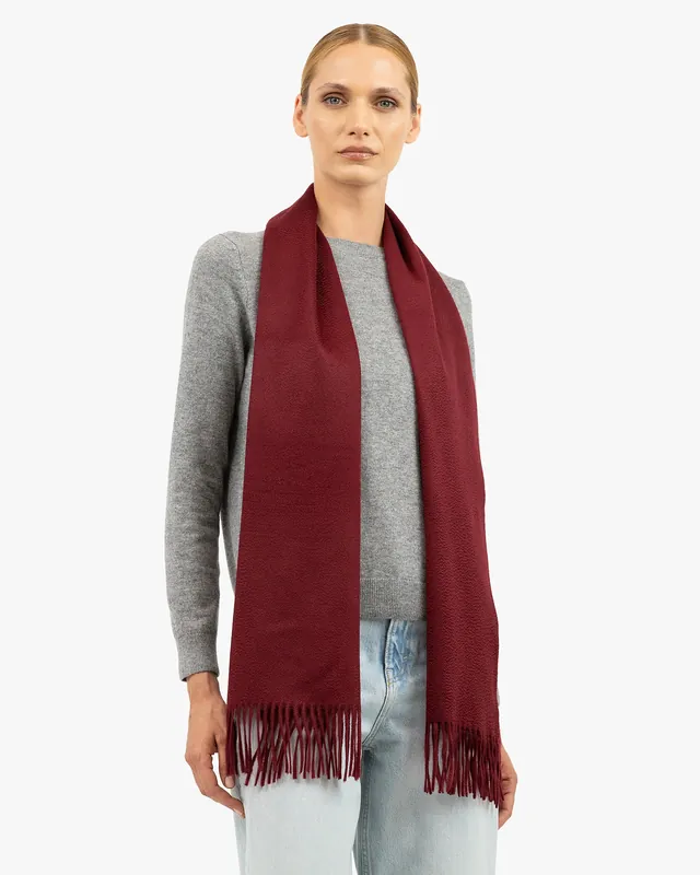 Women's Courmayeur Scarf - Bordeaux