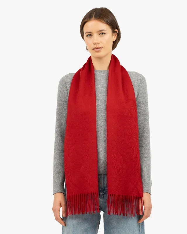 Women's Courmayeur Scarf - Red