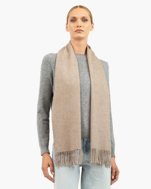 Women's Courmayeur Scarf - Camel