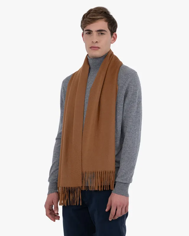 Men's Courmayeur Scarf - Brown