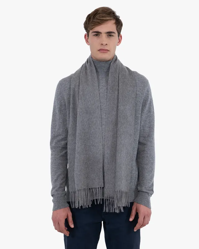 Men's Courmayeur Scarf - Grey