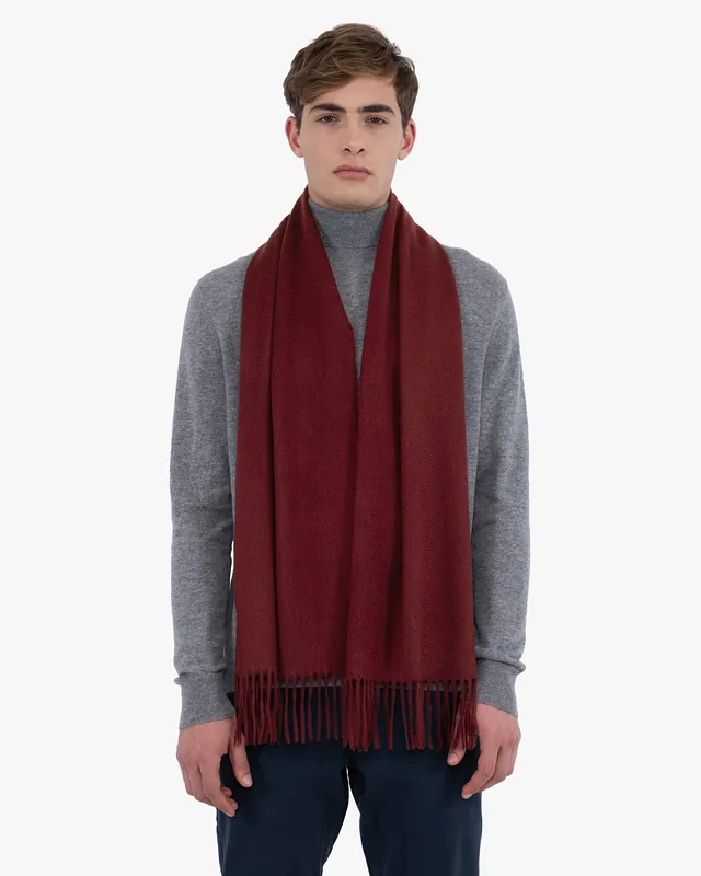 Men's Courmayeur Scarf - Bordeaux