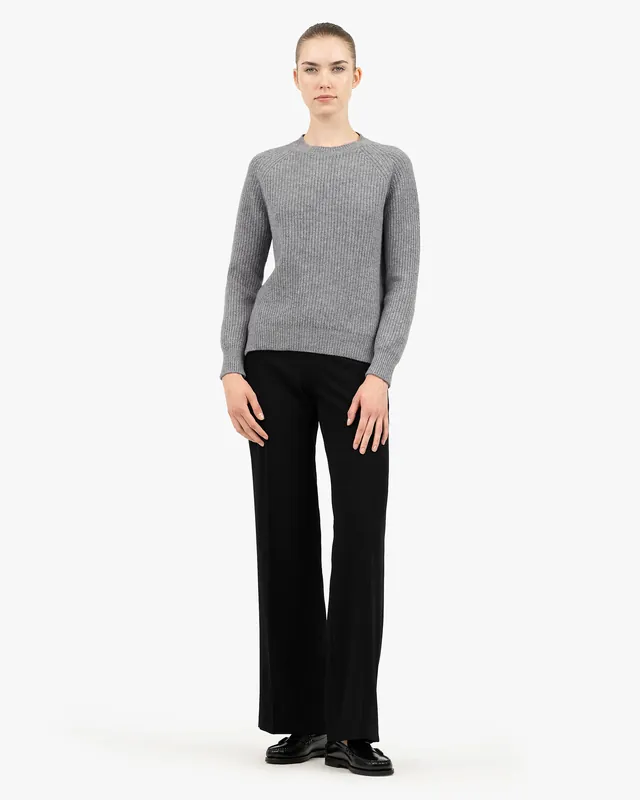 Women's Sorapis Crew Neck Sweater - Off White - Archive