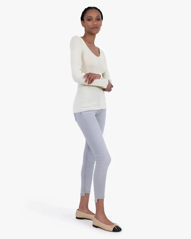 Pleated V-Neck - Archive