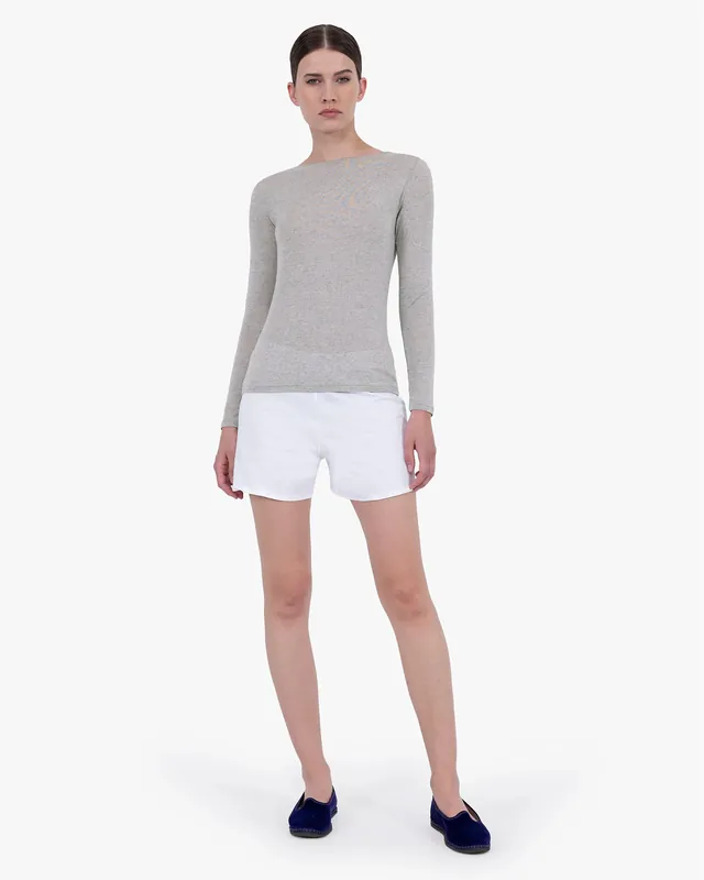 Ultralight Boat Neck Top - Archive