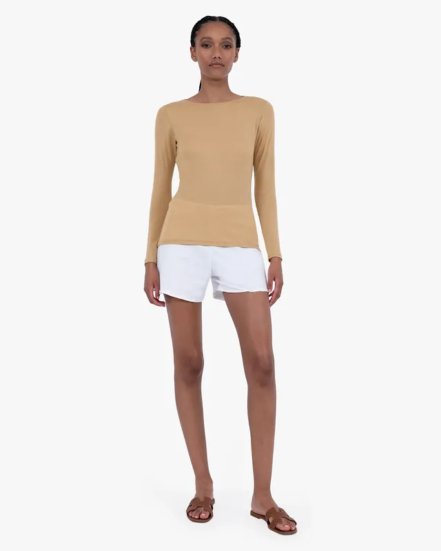Ultralight Boat Neck Top - Archive