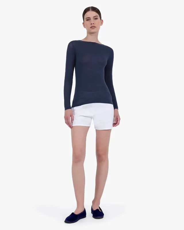 Ultralight Boat Neck Top - Archive