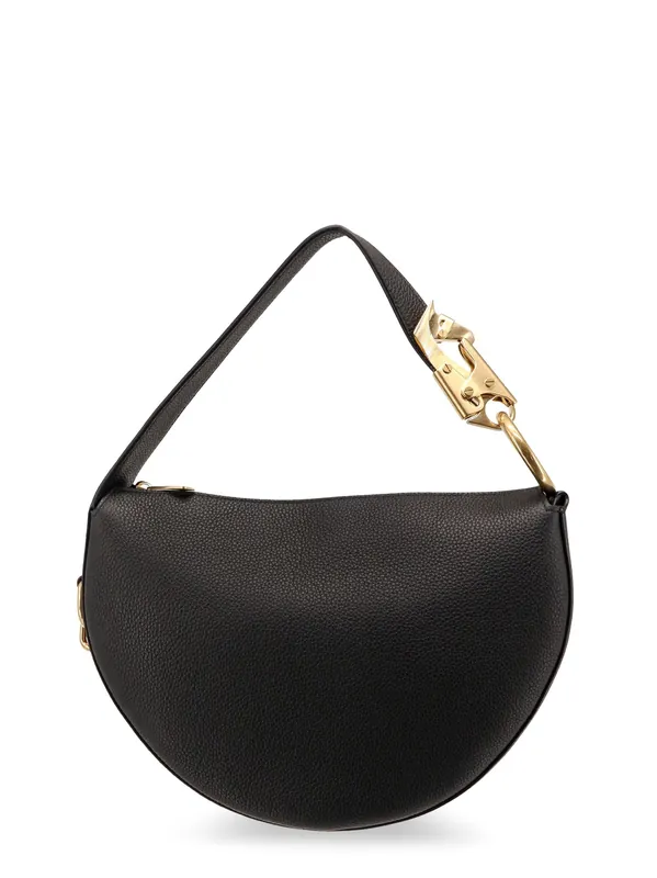 Knight Arc Leather Shoulder Bag - Burberry
