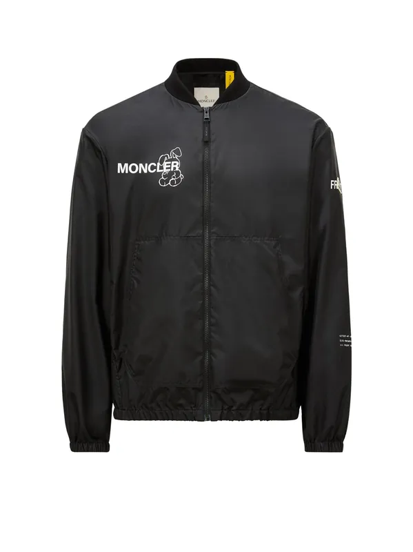 Ostria 7 Moncler Frgmt Hiroshi Fujiwara Jacket With Maxi Print