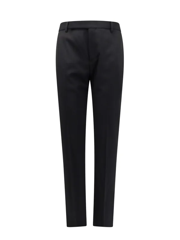 Sustainable Virgin Wool Trouser With Frontal Pinces - Saint Laurent