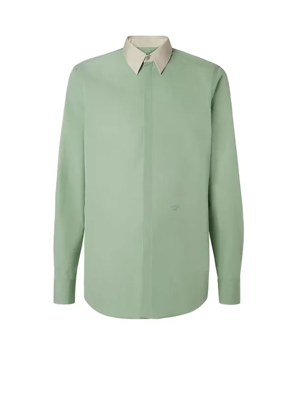 Cotton Poplin Shirt - Fendi