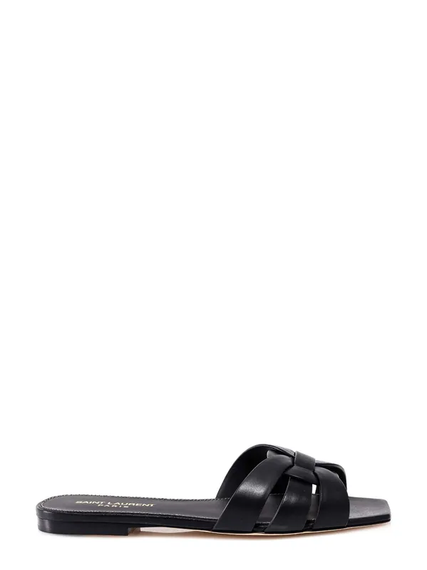 Tribute 05 Leather Nu Pieds Flat Sandals - Saint Laurent