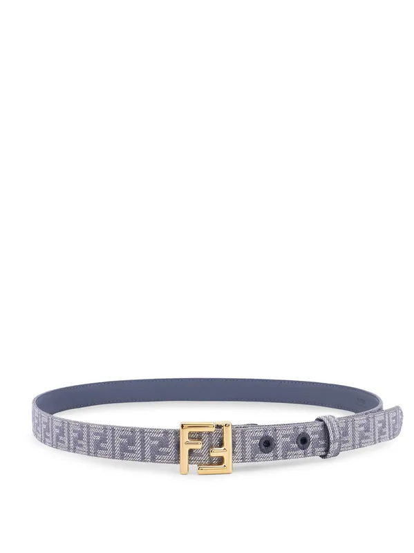 Jacquard Ff Fabric Belt - Fendi