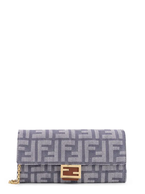 Continental With Chain Baguette Wallet - Fendi