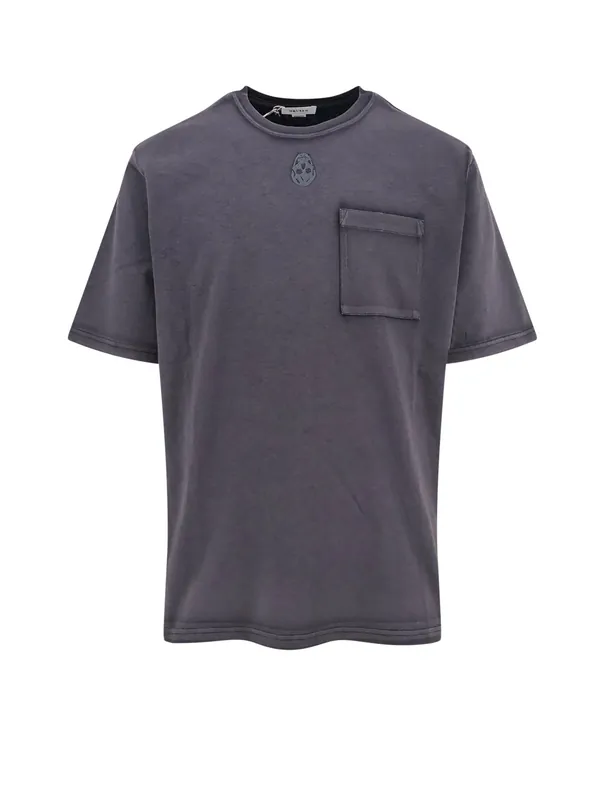 Cotton T-Shirt With Frontal Iconic Skull
