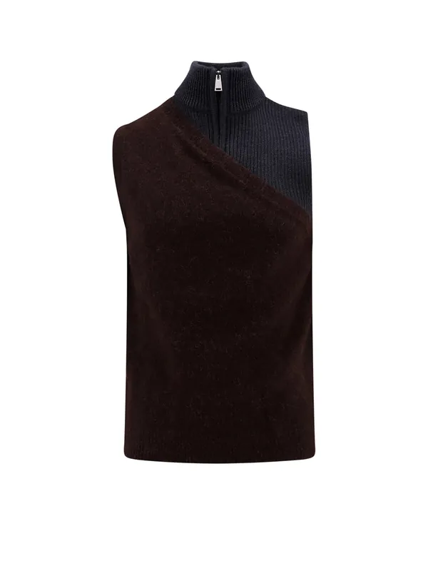 Alpaca And Wool Vest - Fendi
