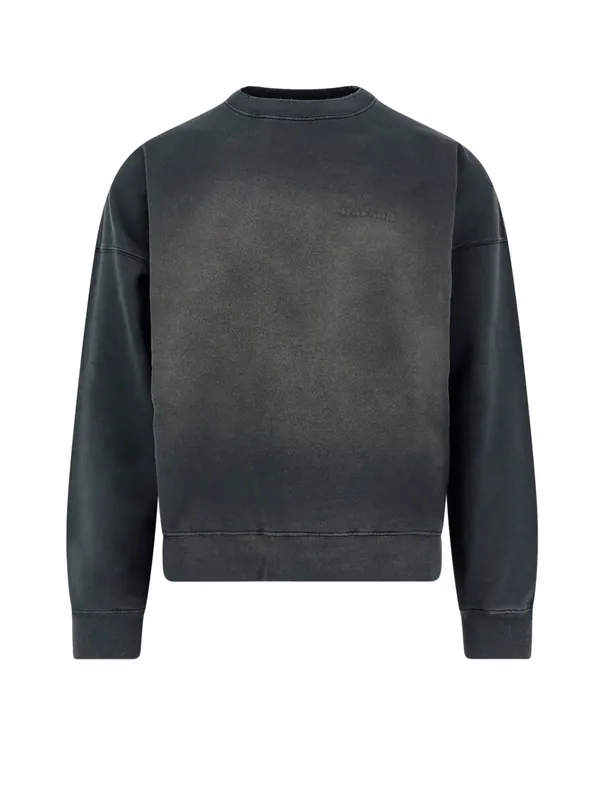 Martin Disressed Cotton Sweatshirt - Golden Goose