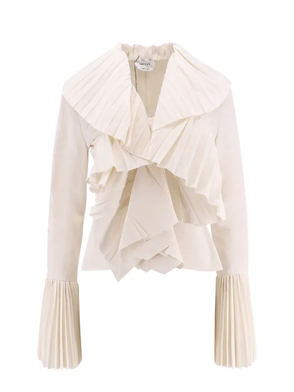 Viscose Blend Shirt - Alexander McQueen
