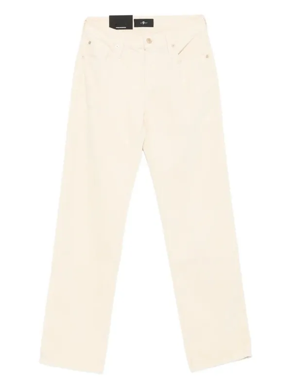 Calie Straight Leg Corduroy Pants - 7 For all Mankind