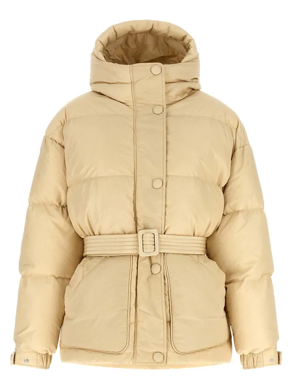 Michlin Puffer Jackets Beige - Ienki Ienki