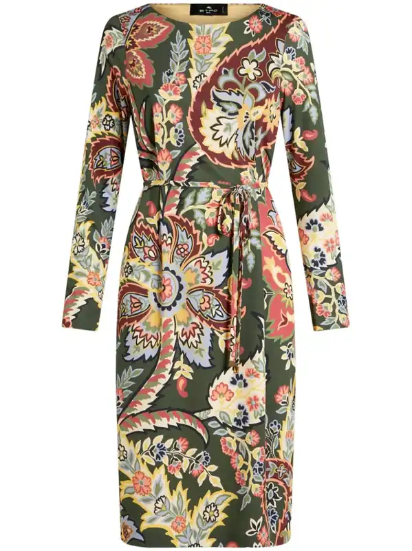 Printed Midi Dress - Etro