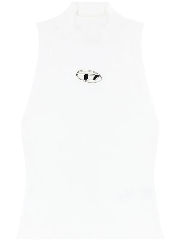 Cut-Out Logo Tank Top