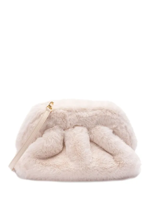 Tia Faux Fur Clutch - Themoire'