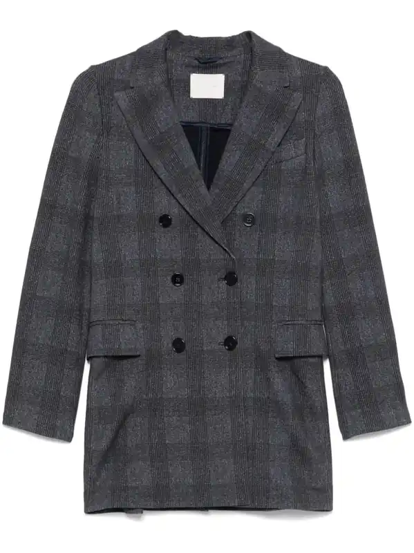 Cotton Double-Breasted Jacket