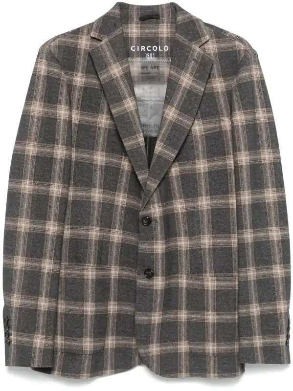 Cotton Single-Breasted Jacket