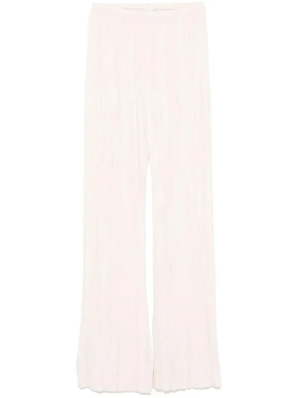 Pleated Crepe Trousers - Forte_Forte