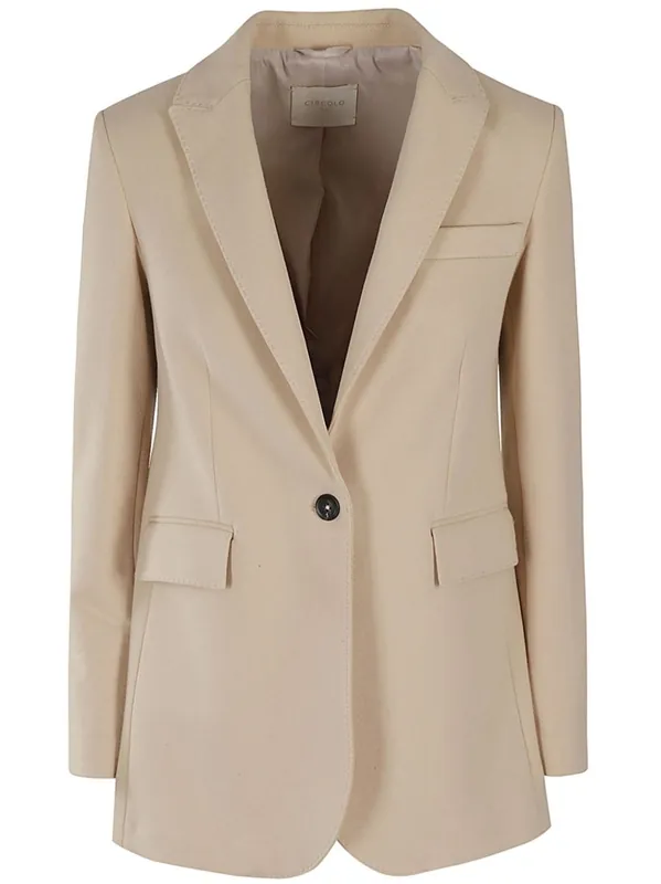Cotton Single-Breasted Jacket