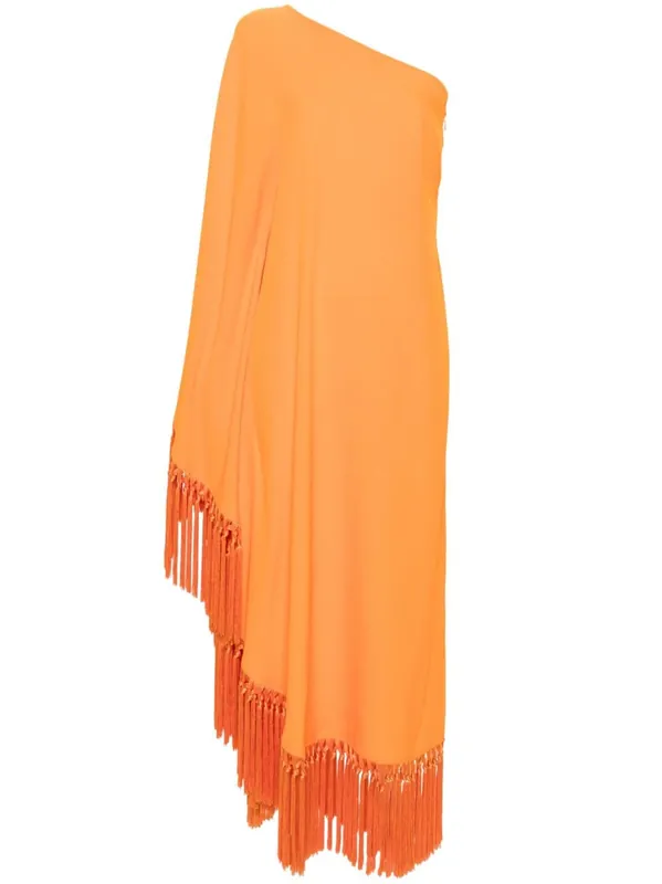 Arno Fringed Long Dress - Taller Marmo Pre